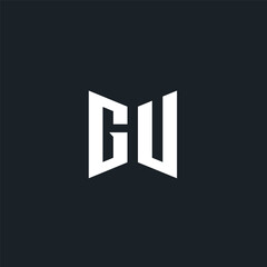 Obraz premium GU logo