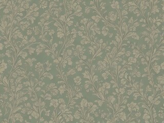 Vintage Wallpaper Floral Pattern of 18th Century Wallpaper linoleum abstract texture background. Decorative wall paint.	