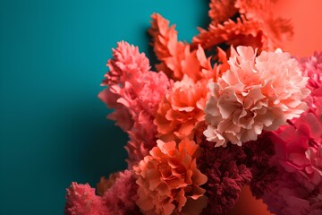 red and yellow flower made by midjourney