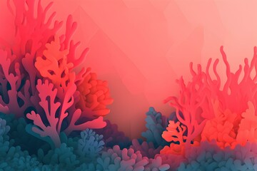 Obraz na płótnie Canvas tropical coral reef made by midjourney