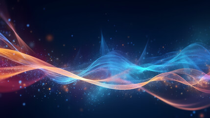 Technology abstract graphic poster web page PPT background, technology background