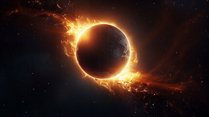 Fototapeta premium planet in space