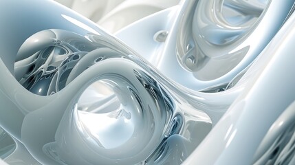 3d render abstract background wallpaper ai generated