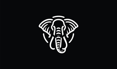 elephant logo, elephant design