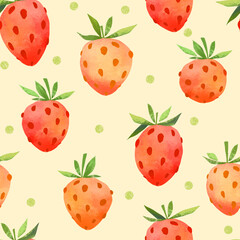 CG Illustration with Strawberries.