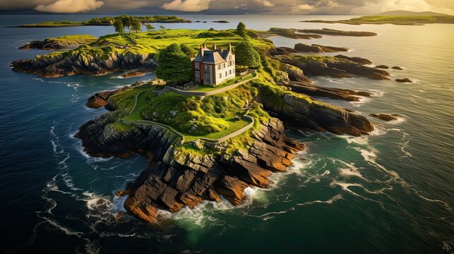 Ireland with its panoramic landscapes features a solita