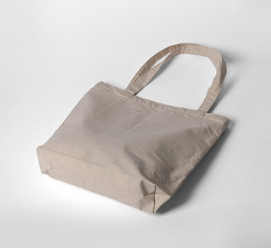 Canvas tote bag mockup template