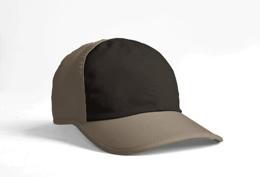 Sports cap logo mockup template
