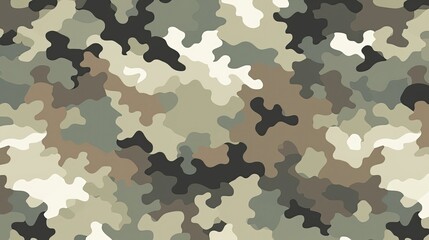 Layered camouflage pattern halftone 