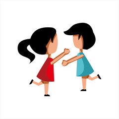 Happy Valentine's Day big sale card with red realistic banner heart on a red pink background. Vector illustration EPS 10