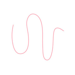 Illustration of Pink thread