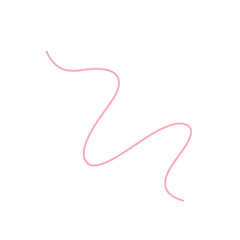 Illustration of Pink thread