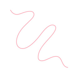 Illustration of Pink thread