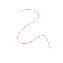 Illustration of Pink thread