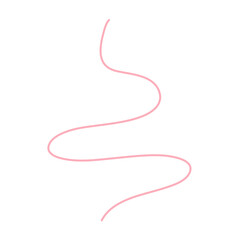 Illustration of Pink thread