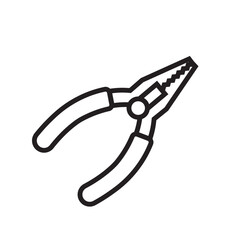 Building Tools line Icon 