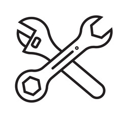 Building Tools line Icon 