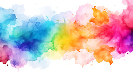 Fototapeta na wymiar Bunte abstrakte Wasserfarben Spritzer und Flecken, Hintergrund 