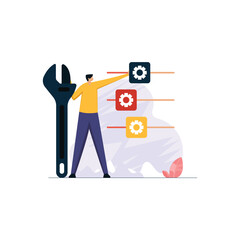 Project Management and Task Prioritization, Talent Assessments, Quality control, Setting preference concept