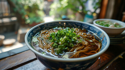 Authentic Taste: Black Bean Noodles in a Shabby Restaurant