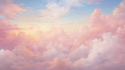 Fototapeta na wymiar Pastel Sky Color Background