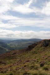 Hiking Cadair Idris in Snowdonia National Park in the summer