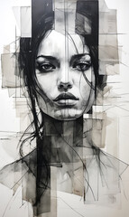 Sun-Kissed Smile Unveiling Inner Harmony, Starlight Woven in Velvet Eyes, Where Stories Dance in Every Brushstroke, And Strength Blooms Like a Delicate Rose.