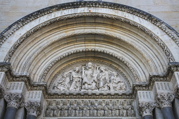 In the historic centre of Nimes