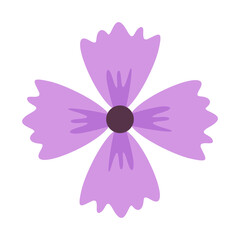 Doodle Flower Illustration Vector 