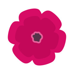 Doodle Flower Illustration Vector 