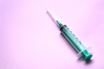 syringe and medicine