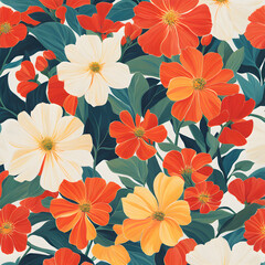 painting-capturing-a-flower-wallpaper-pattern-on-white-background-trending