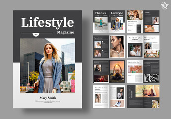 Lifestyel Magazine Layout