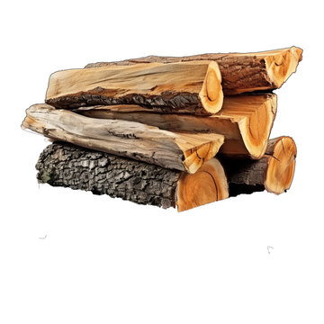 a stack of nature firewood