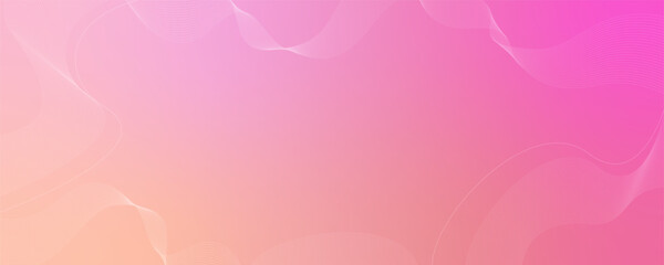 Abstract background with ramantic pink colors waves