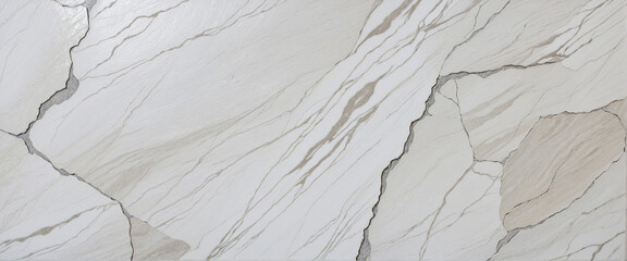 Cracked White Marble Wallpaper Background
