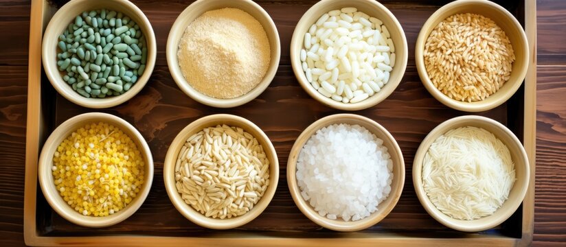 Simple sensory play using rice, popcorn, beans, and pasta for infants, toddlers, and preschoolers. Sensory activities for children with sensory processing disorder and Montessori-inspired games at