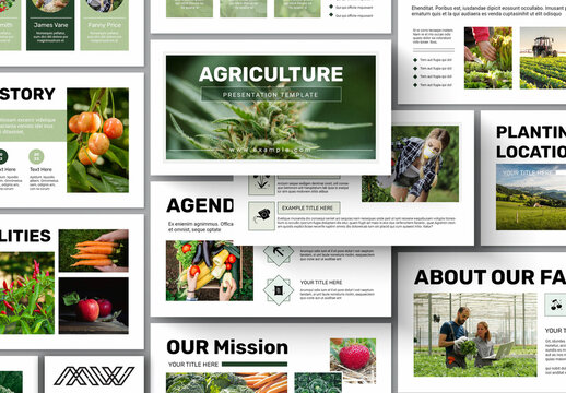 Agriculture Presentation Layout