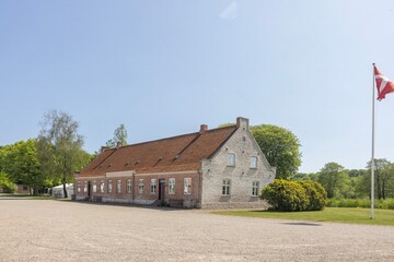 Gram Slot's agriculture is continuously being developed with cattle farms and arable land, where a multitude of different crops are grown such as island wheat.Southern Jutland,Denmark