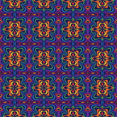 Vector seamless pattern, wave print, Han draw vector background, Trendy textile, fabric, wrapping. Design for clothing.