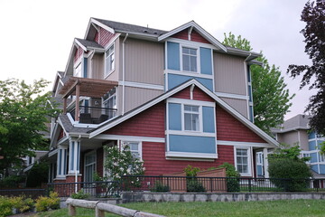 Country house landscape Hokkaido, Japan 