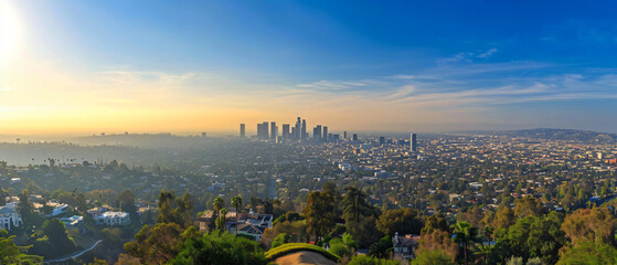 Fototapeta na wymiar Los Angeles City Beautiful