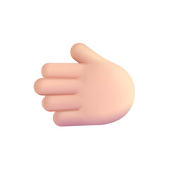 Leftwards Hand : Light Skin Tone