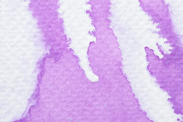 Fototapeta na wymiar Watercolor light purple ombre background texture.
