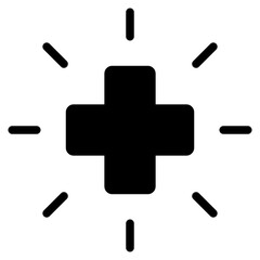 Obraz premium medical cross