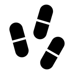 capsule icon, drug, medicine