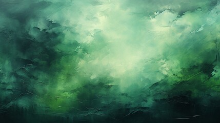 Obraz na płótnie Canvas An abstract texture in green.
