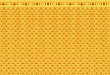 Fabric pattern that uses mostly squares. There is a grid that is like a triangles It has wavy like water waves and triangles like water drops Use it as a background wall pattern mobile phone case  - obrazy, fototapety, plakaty