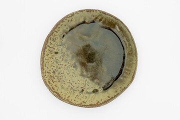 日本の陶器のお皿