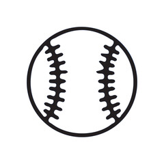 baseball ball icon